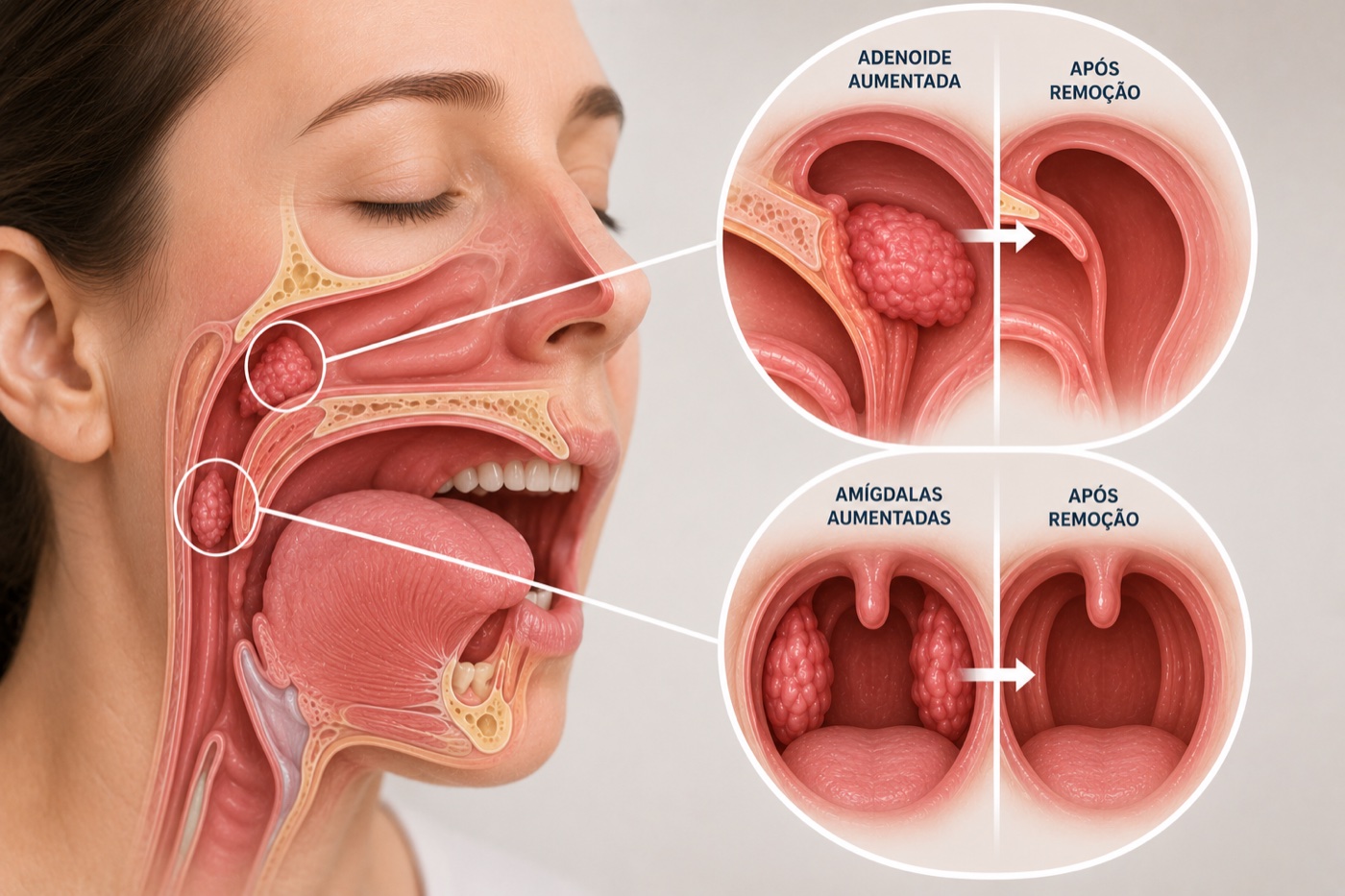 Adenoamigdalectomia — vista 1