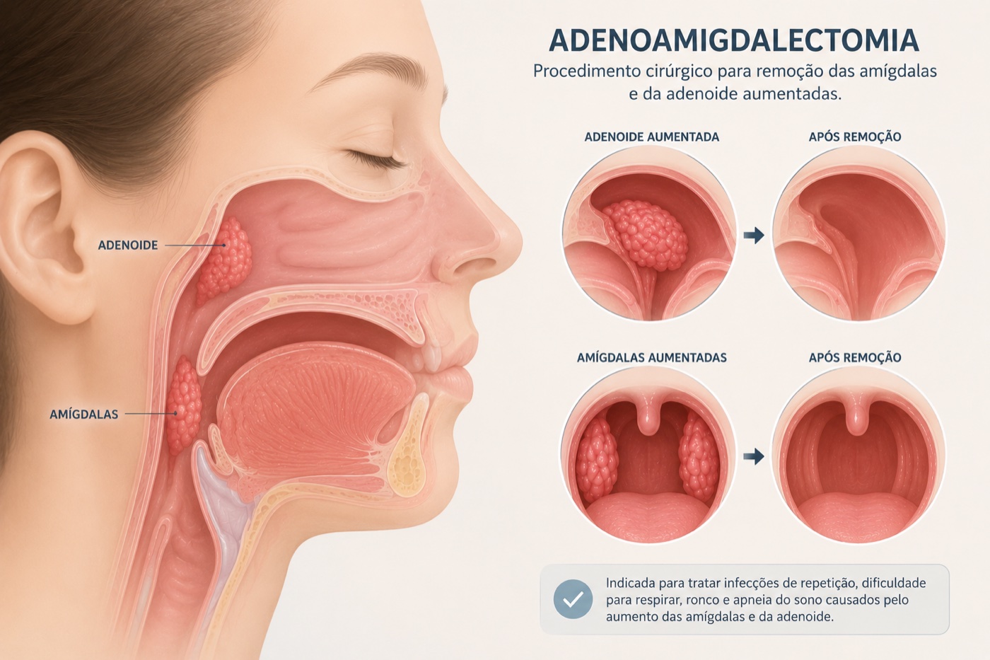 Adenoamigdalectomia — vista 2
